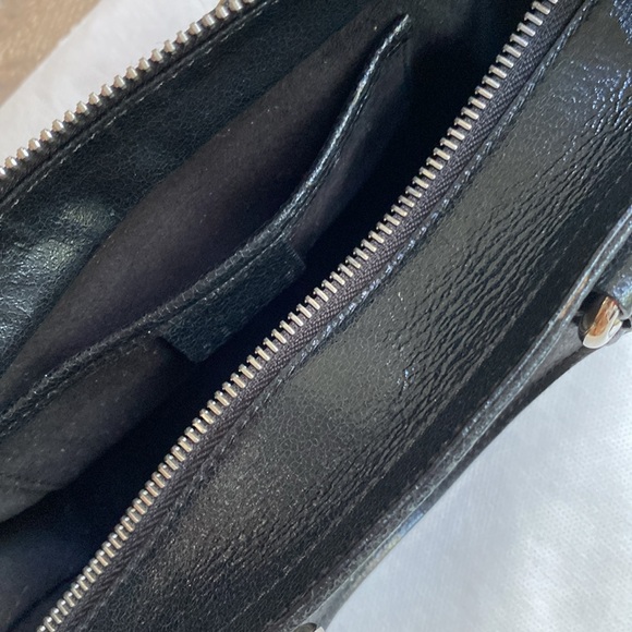 Celine Mini Hobo in black (shimmer) Top Handle Slouchy Y2K Luxury - Picture 14 of 16